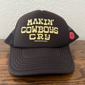 Otto 1989 Bottom Shelf Makin’ Cowboys Cry Snapback Trucker Hat